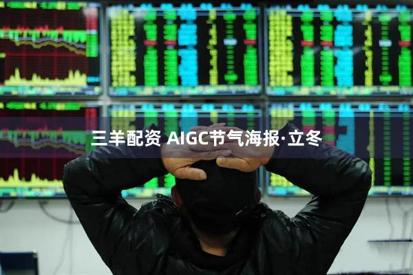 三羊配资 AIGC节气海报·立冬