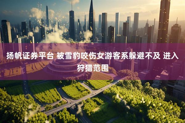 扬帆证券平台 被雪豹咬伤女游客系躲避不及 进入狩猎范围
